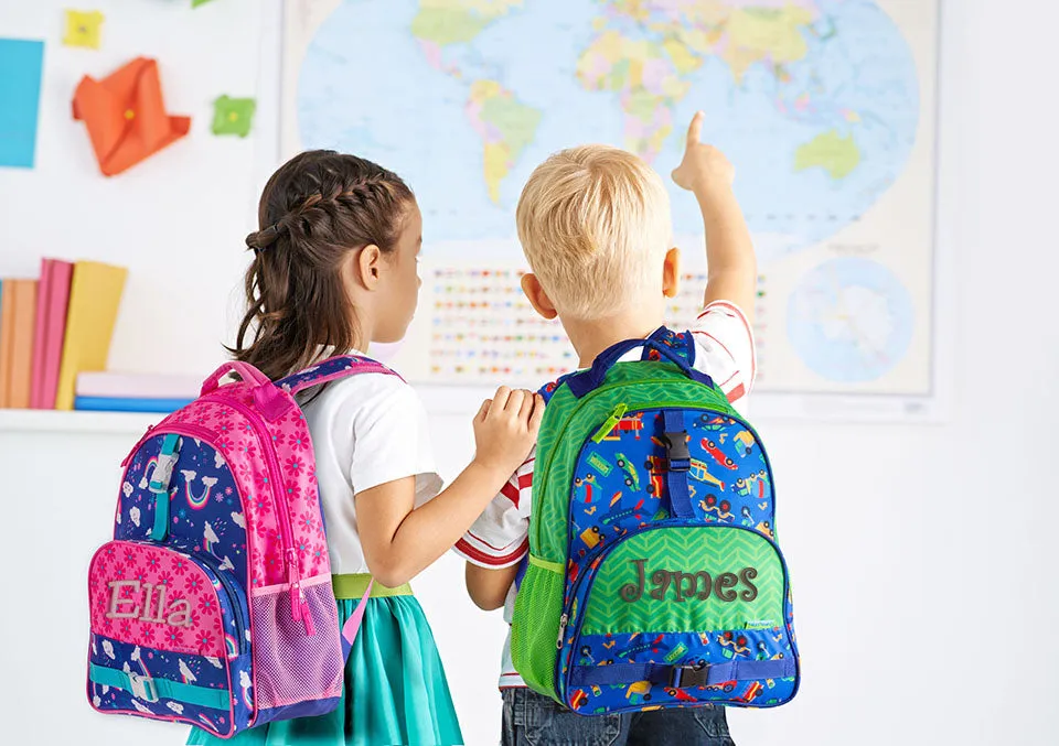 Stephen Joseph All Over Print Backpack, Rainbow