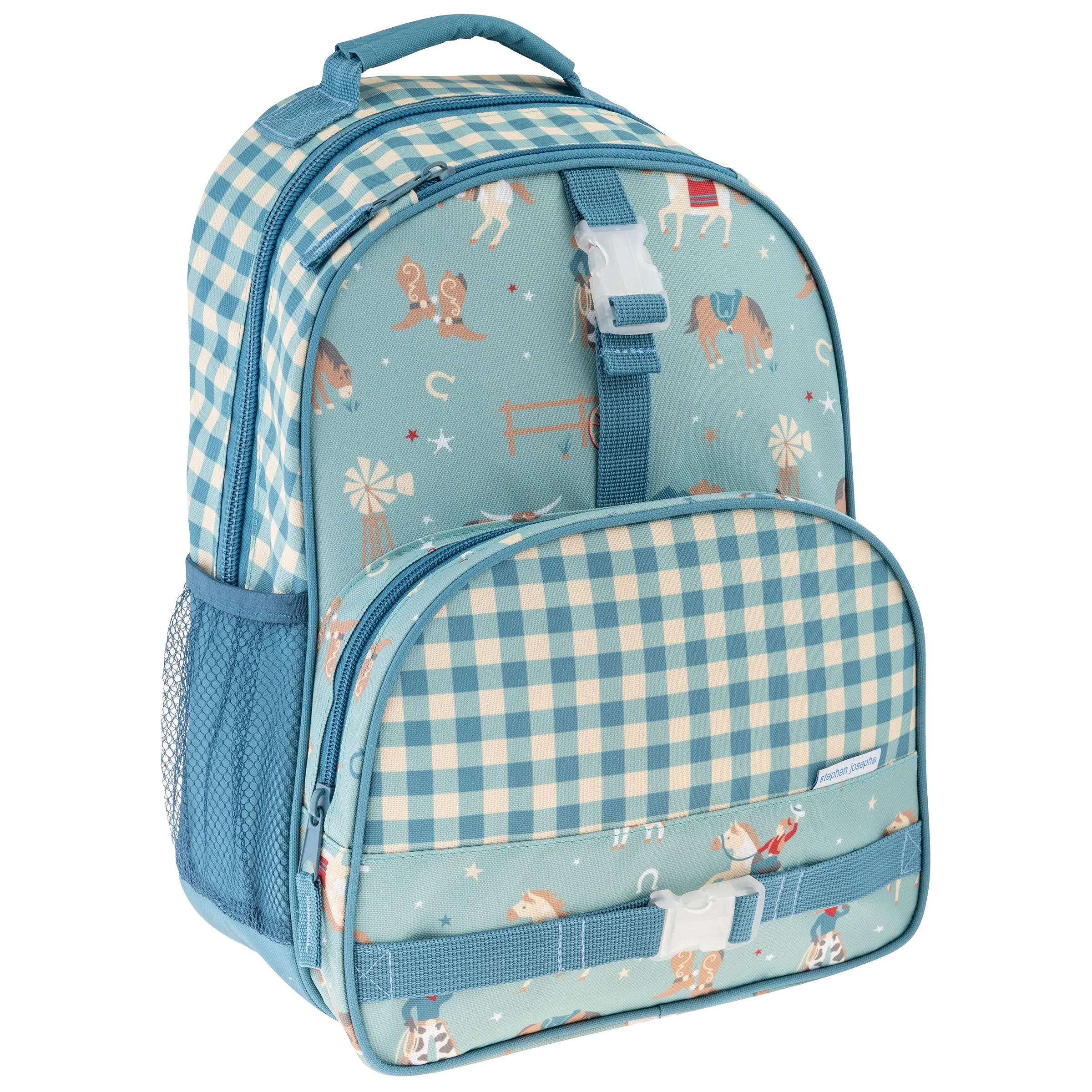 Stephen Joseph All Over Print Backpack, Western Cowboy