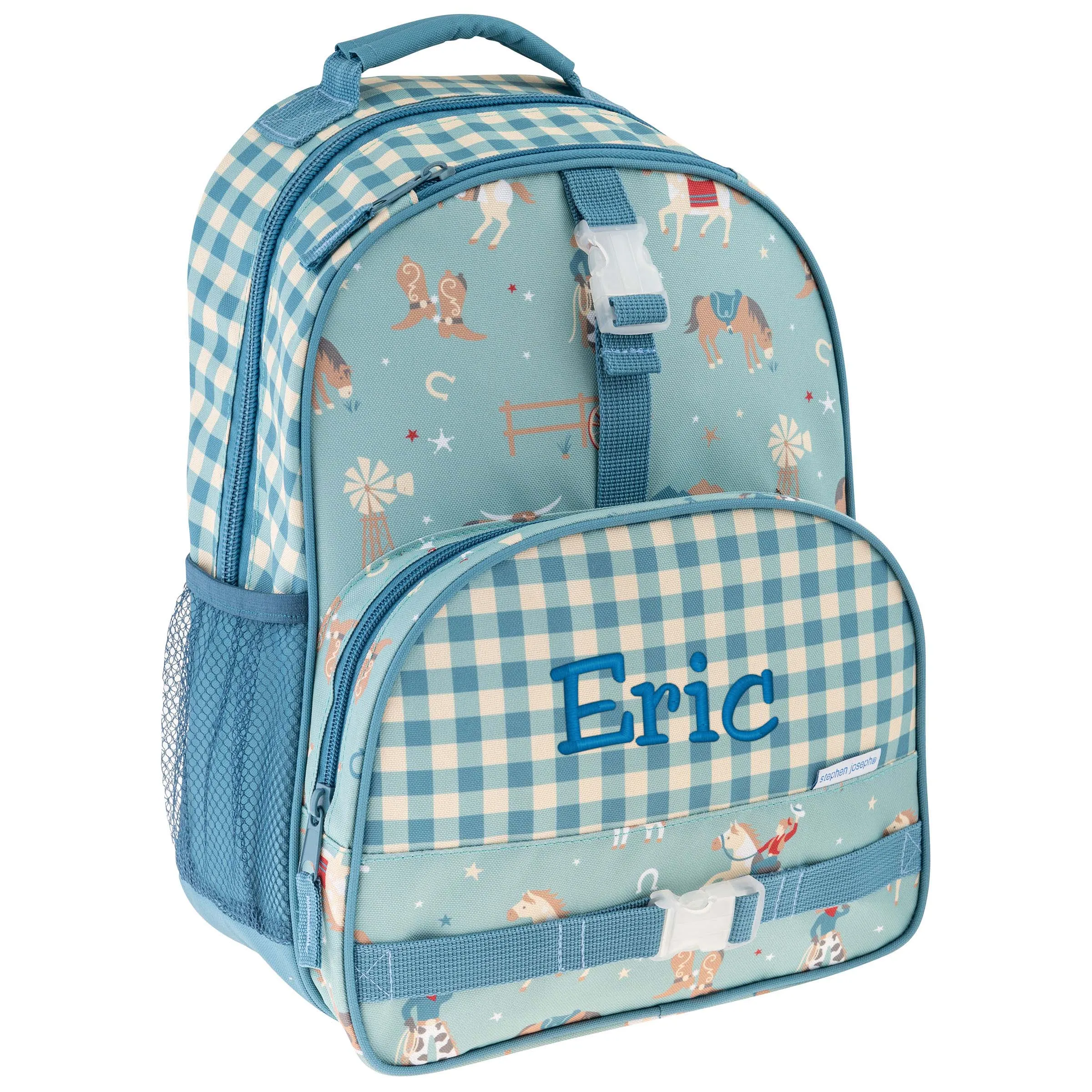 Stephen Joseph All Over Print Backpack, Western Cowboy