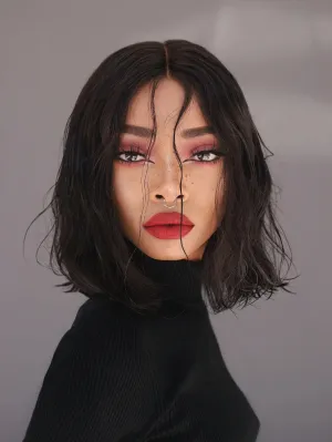 Suzuki—Sleek Classic Bob Wig