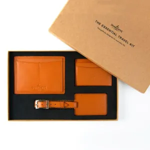 The Essential Leather Travel Kit - The Essential Collection