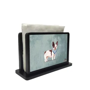Tissue Holder Paper Napkin Stand - Blue Boy