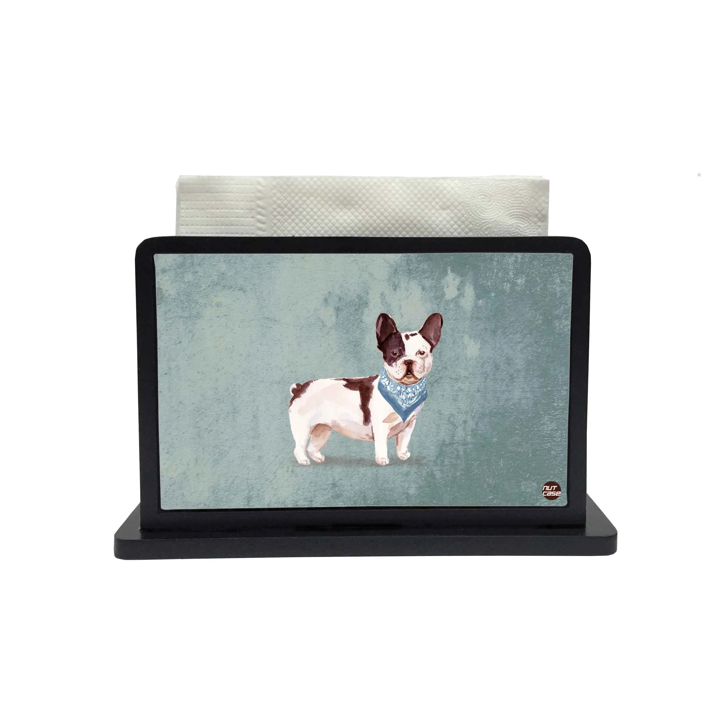 Tissue Holder Paper Napkin Stand - Blue Boy