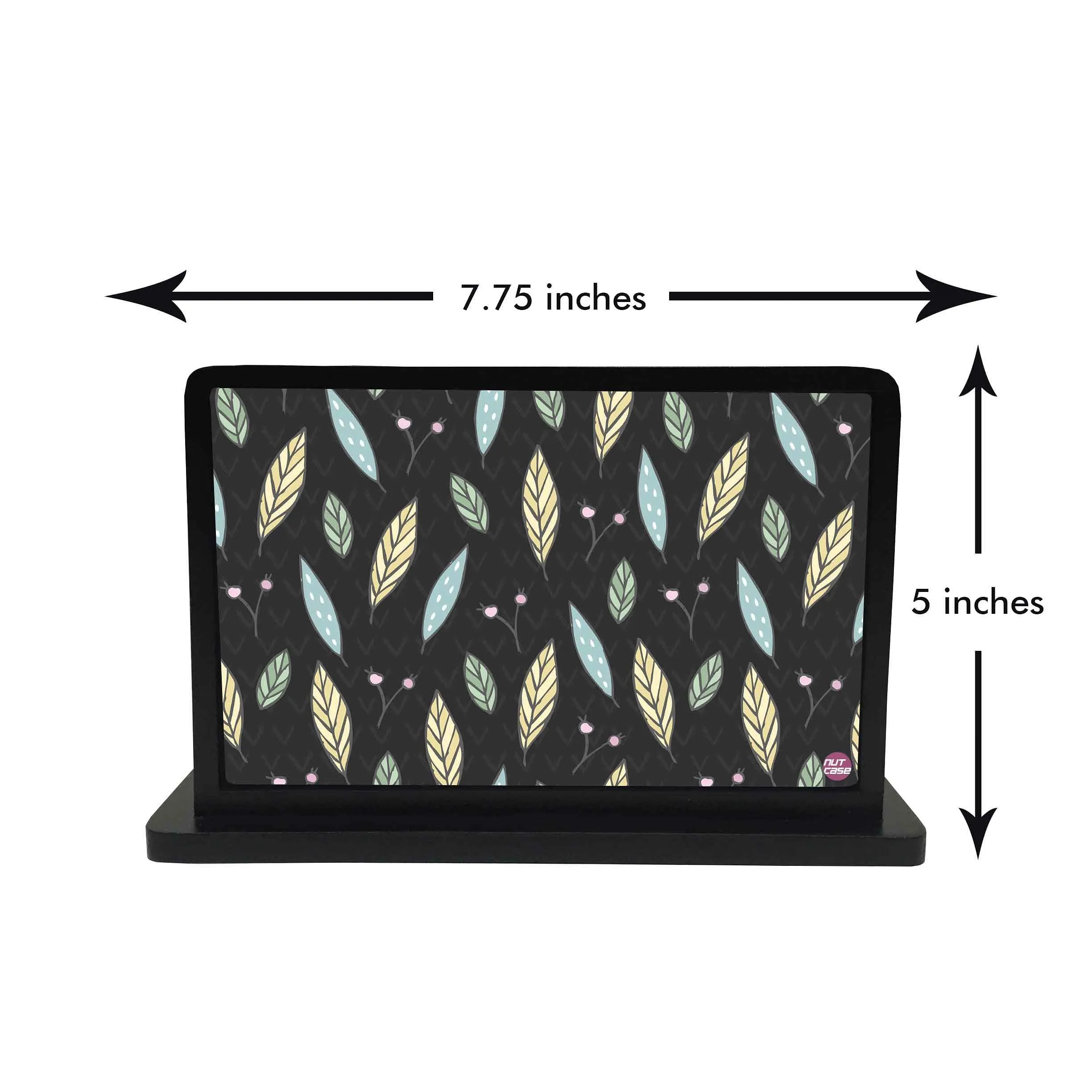 Tissue Holder Paper Napkin Stand -  LEAVES AND PETALS