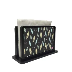 Tissue Holder Paper Napkin Stand -  LEAVES AND PETALS
