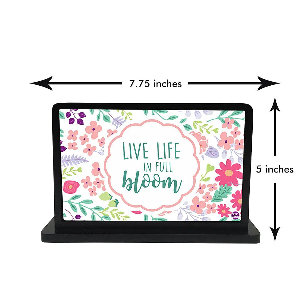 Tissue Holder Paper Napkin Stand - Life Is Full Bloom