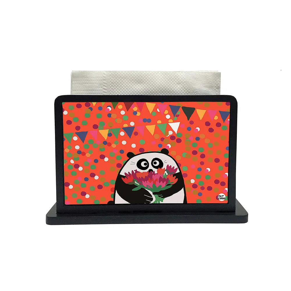 Tissue Holder Paper Napkin Stand - Panda
