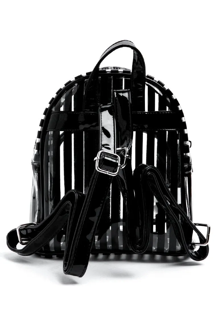 Transparent backpack - Black