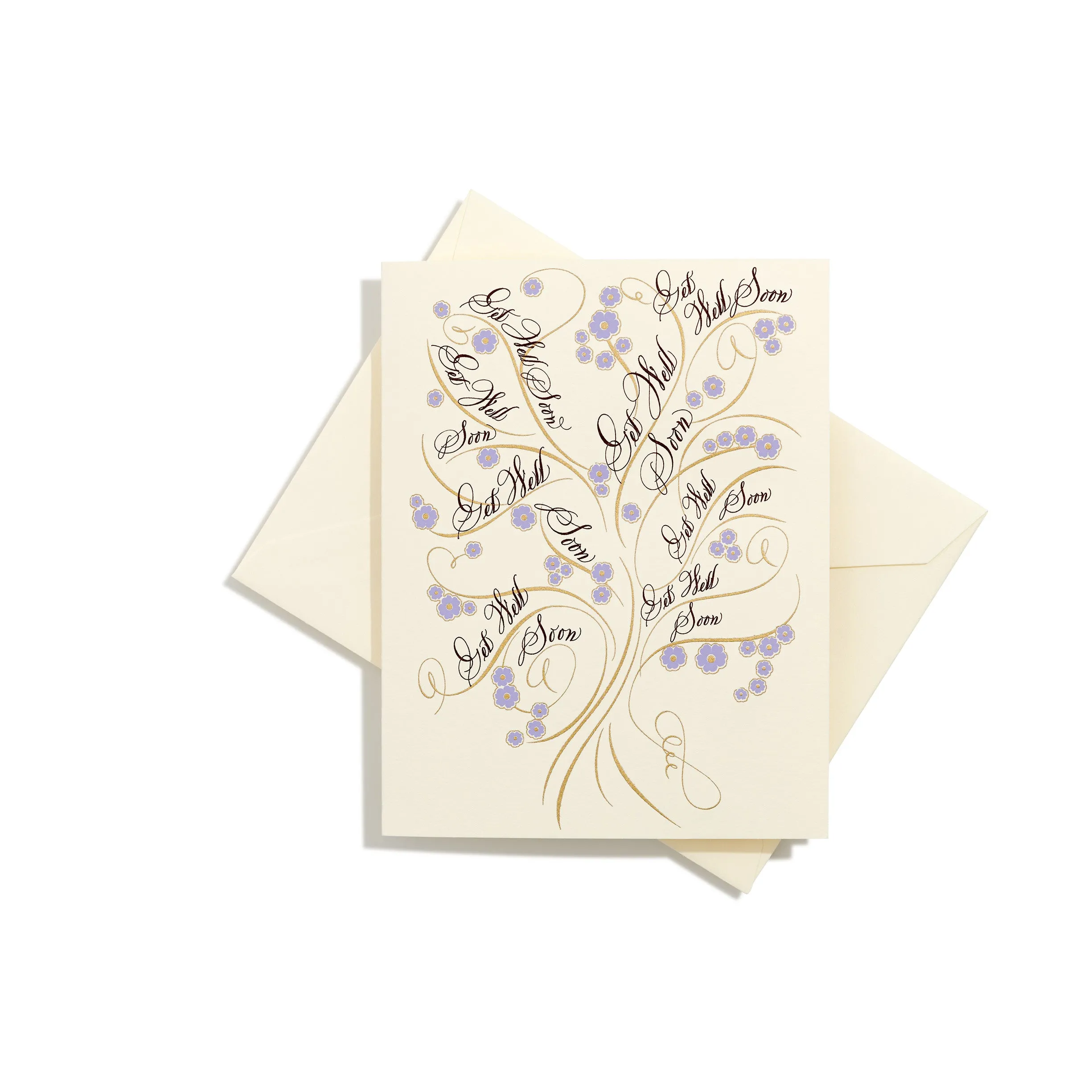 Tree of life Get Well Folder Card