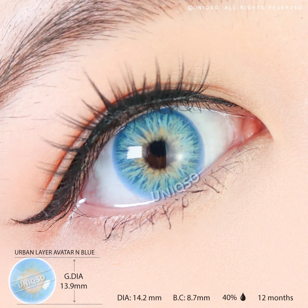 Urban Layer Avatar N Blue (1 lens/pack)
