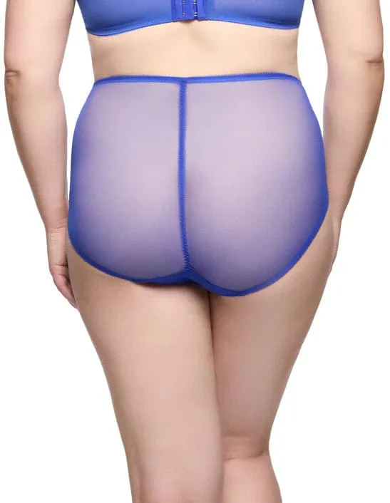 Vedette High Waist Brief - Capri Blue