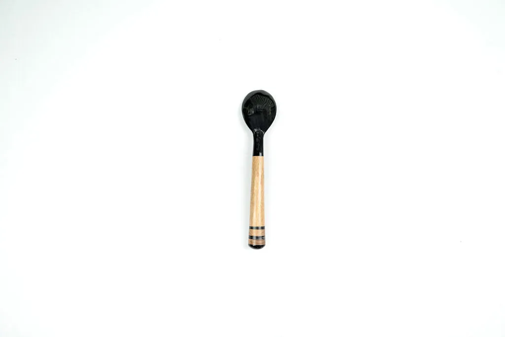 Wood and Horn Spoon