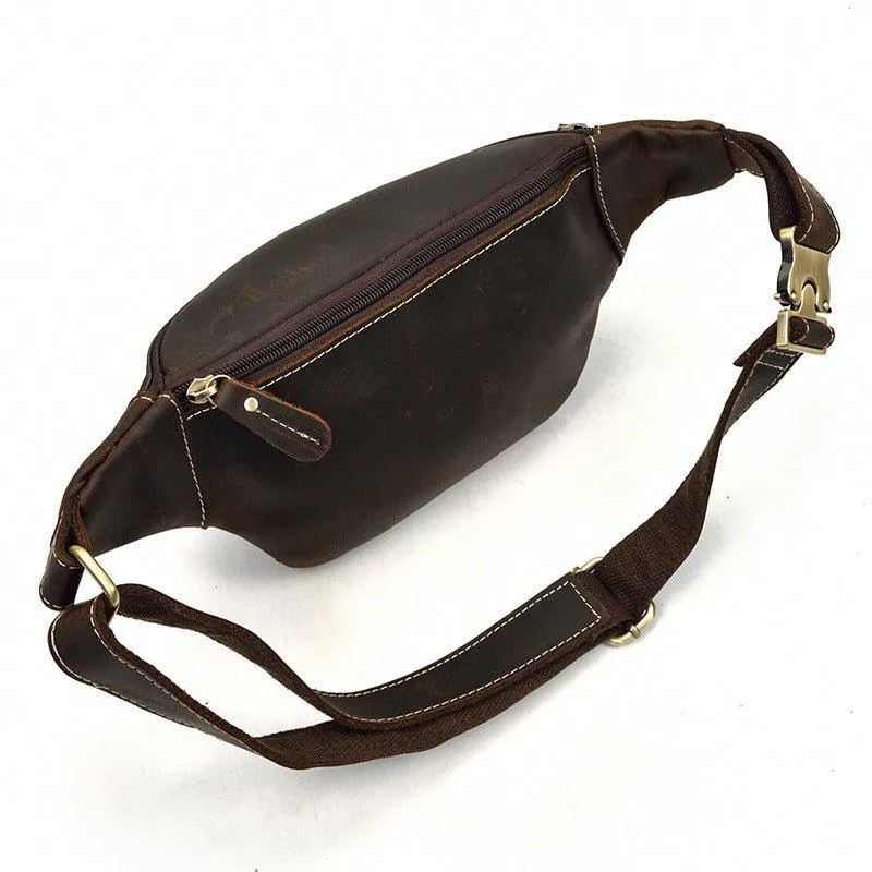 Woosir Belt Bag Mens Leather