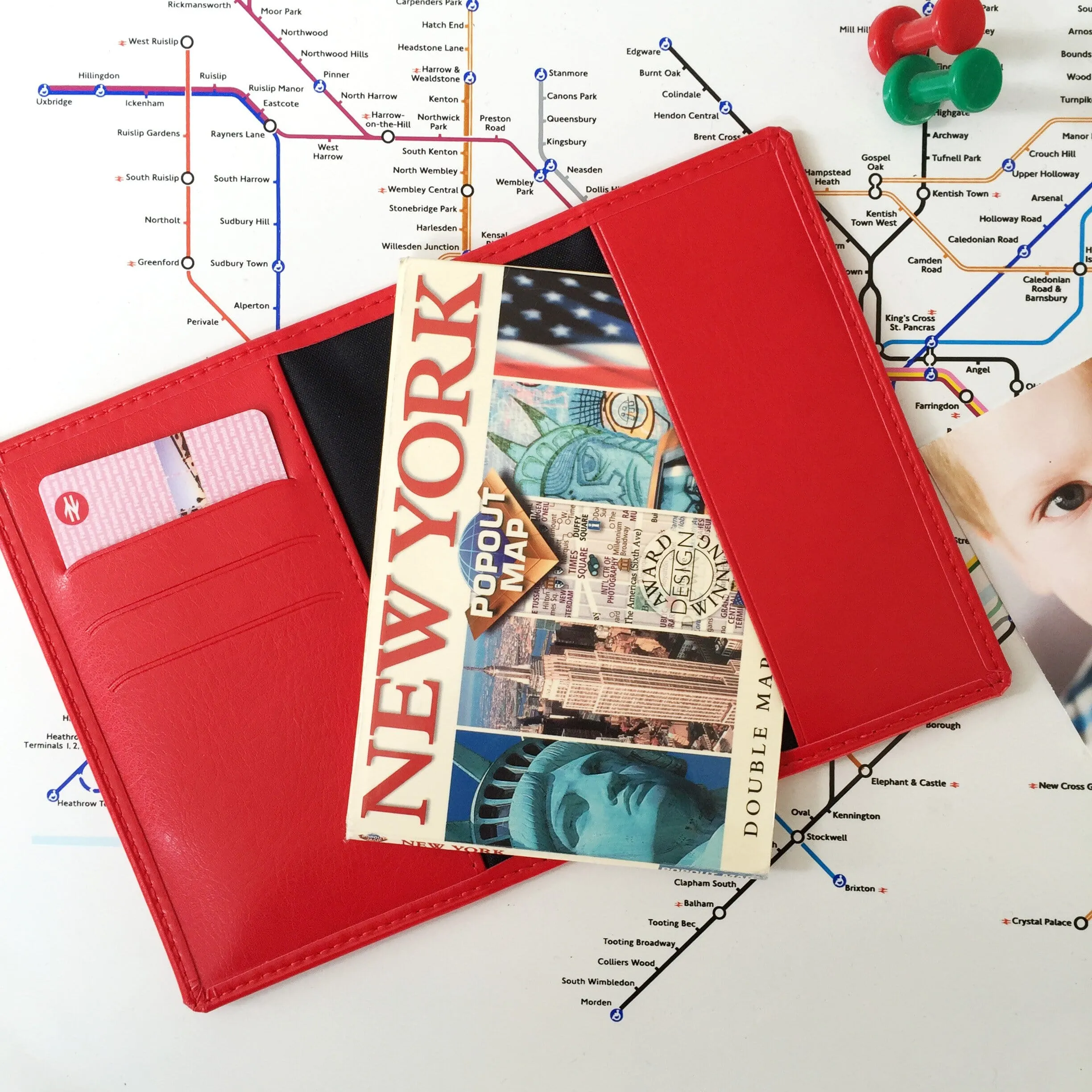 World Destinations Personalised Passport Holder