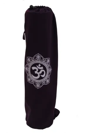 Yoga Mat Bag Purple Shiva Mandala