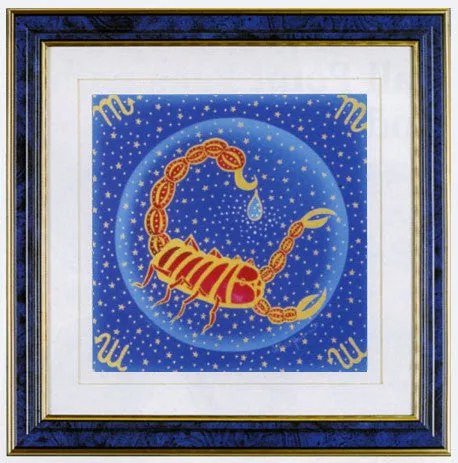 Zodiac Lithograph - Scorpio