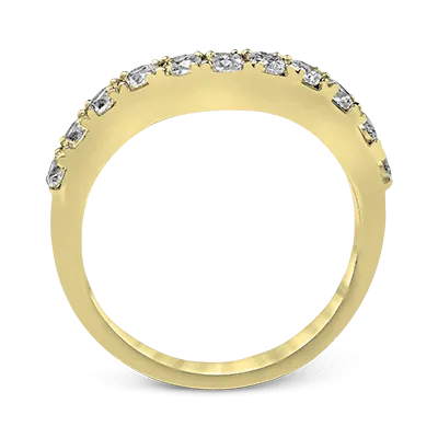 ZR1143 Anniversary Ring in 14k Gold with Diamonds