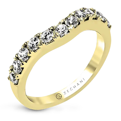ZR1143 Anniversary Ring in 14k Gold with Diamonds